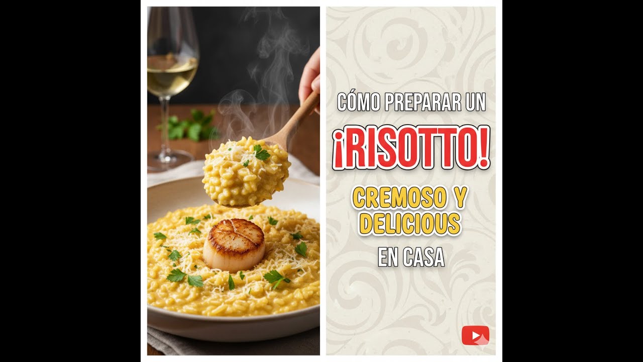 Cómo preparar un risotto cremoso y delicioso en casa - YouTube