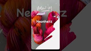 Neonherz #handgefärbt