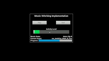 Ambient Exploration Music Sequencer in Unreal Engine 4
