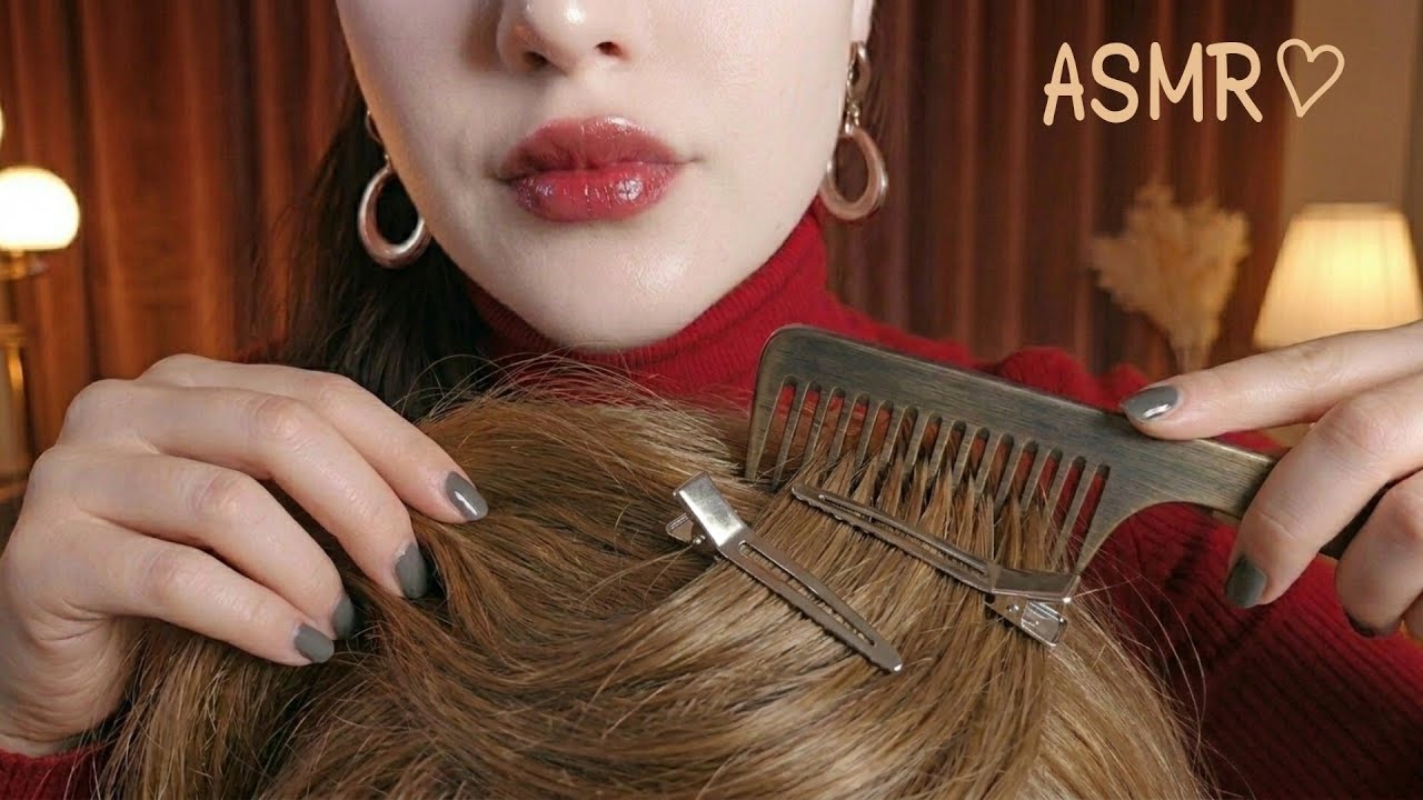 رول پلی آرایشگر افاده ایِ بالاشهری + صدای آدامس💅🎀persian asmr| ASMR