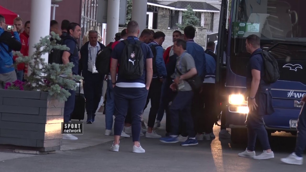 SP Rusija 2018 - Dolazak reprezentacije Srbije u Samaru