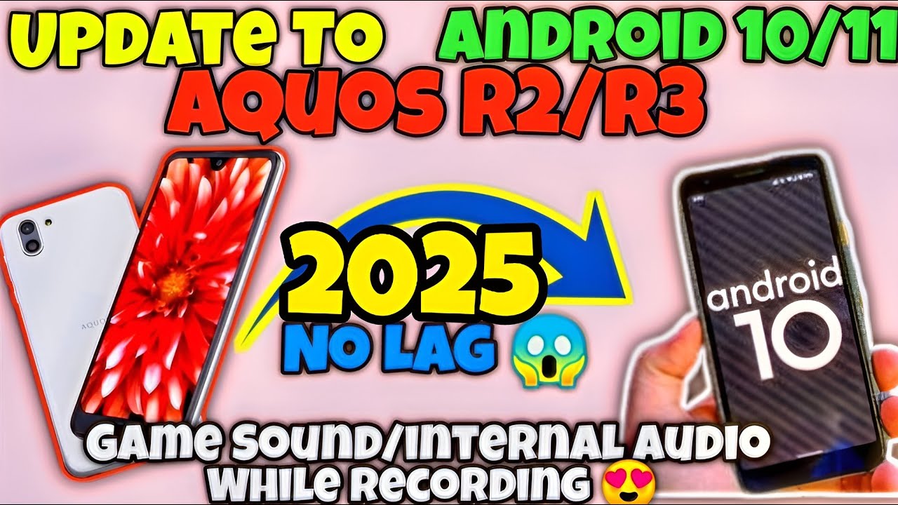 (2025) Как обновить японские телефоны с Sony R2 R3 до Android 10 11 ~ Запись внутреннего звука бе...