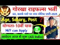 Gorkha Rifles Recruitment 2025 Official Notification जारी | Rally Date, Eligibility, Apply Link