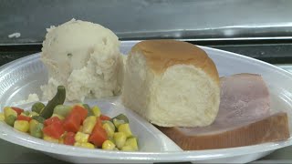 Hope Ministries provided 2300 meals to people in need on Christmas Day