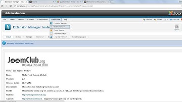 Flickr Feed Joomla Module