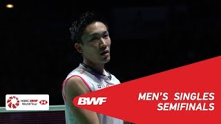 Sf Ms Kento Momota Jpn 1 Vs Ng Ka Long Angus Hkg Bwf 2019