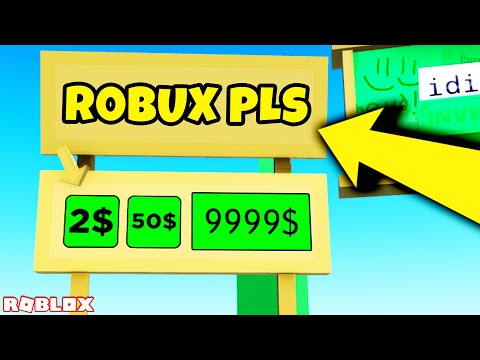 HOW YOU GET FREE ROBUX ON PLS DONATE (Roblox) 