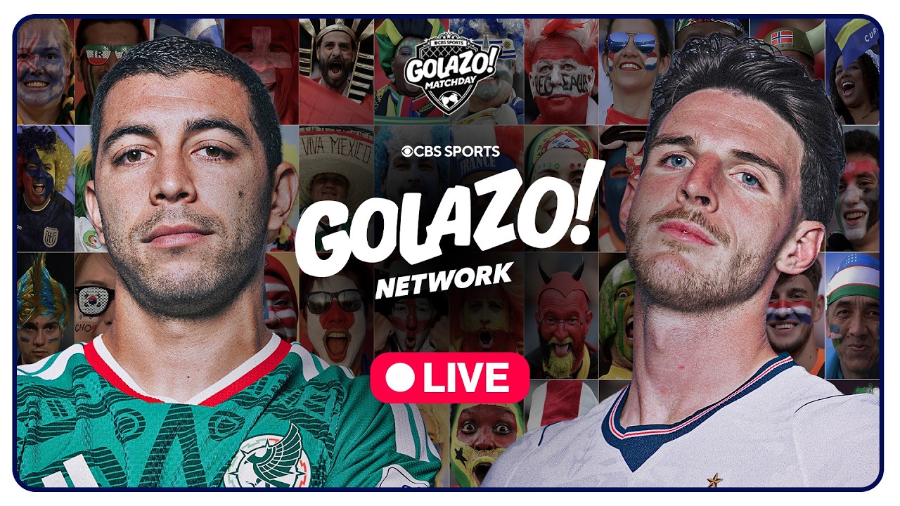 Golazo Matchday LIVE: Mexico faces off against England at the Estadio Azteca