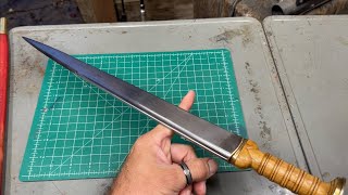 Todd Cutler Scottish Dirk good and bad
