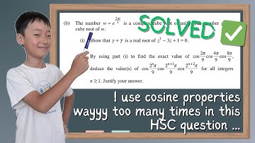 The MOST GENERIC complex number question EVER in the HSC