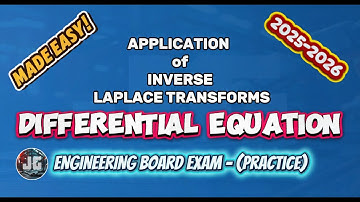 📘Application of Inverse Laplace Transforms  🚀| Engineering Board Exam 2025-2026 #MathMadeEasy