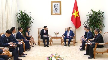 Thủ tướng tiếp một số doanh nghiệp nước ngoài