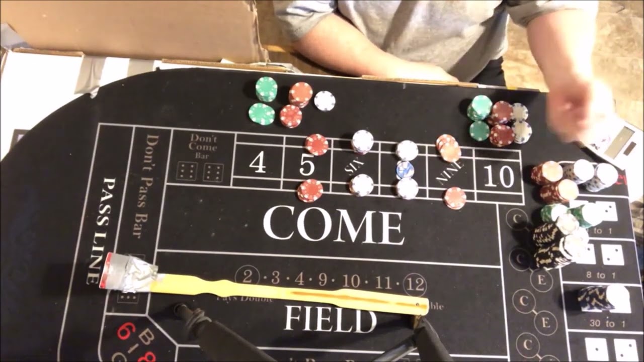 CRAPS with Skill & Luck - Collect And Press VS Half Press