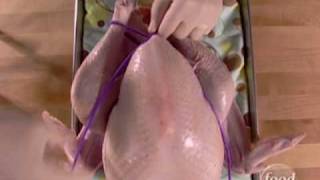 How to Truss a Turkey with Alton Brown | Food Network