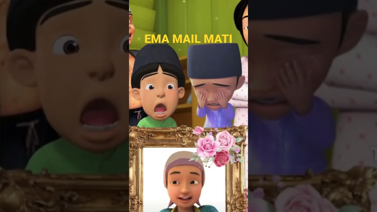 IBU MAIL MENINGGAL SEMUA SEDIH #upinipin #dubingvideo #reaction #shorts #mail