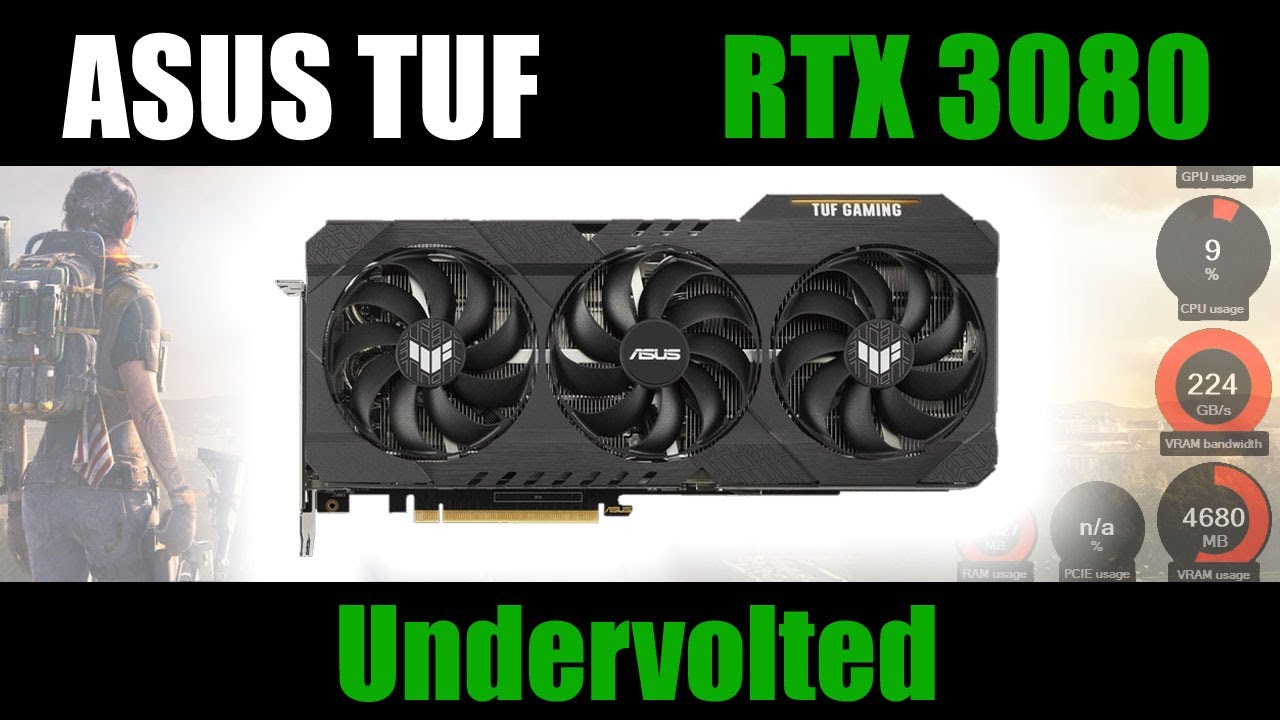 Asus TUF RTX 3080 O10G Gaming | Undervolted