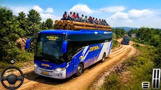 Offroad Bus Simulator - Passenger Coach Bus Driving Offroad Game 3D - Android GamePlay  screenshot 2