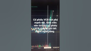 Cổ phiếu VCB tiếp tục bứt phá mạnh mẽ. #shorts #quanluuofficial #vnindex #vcb