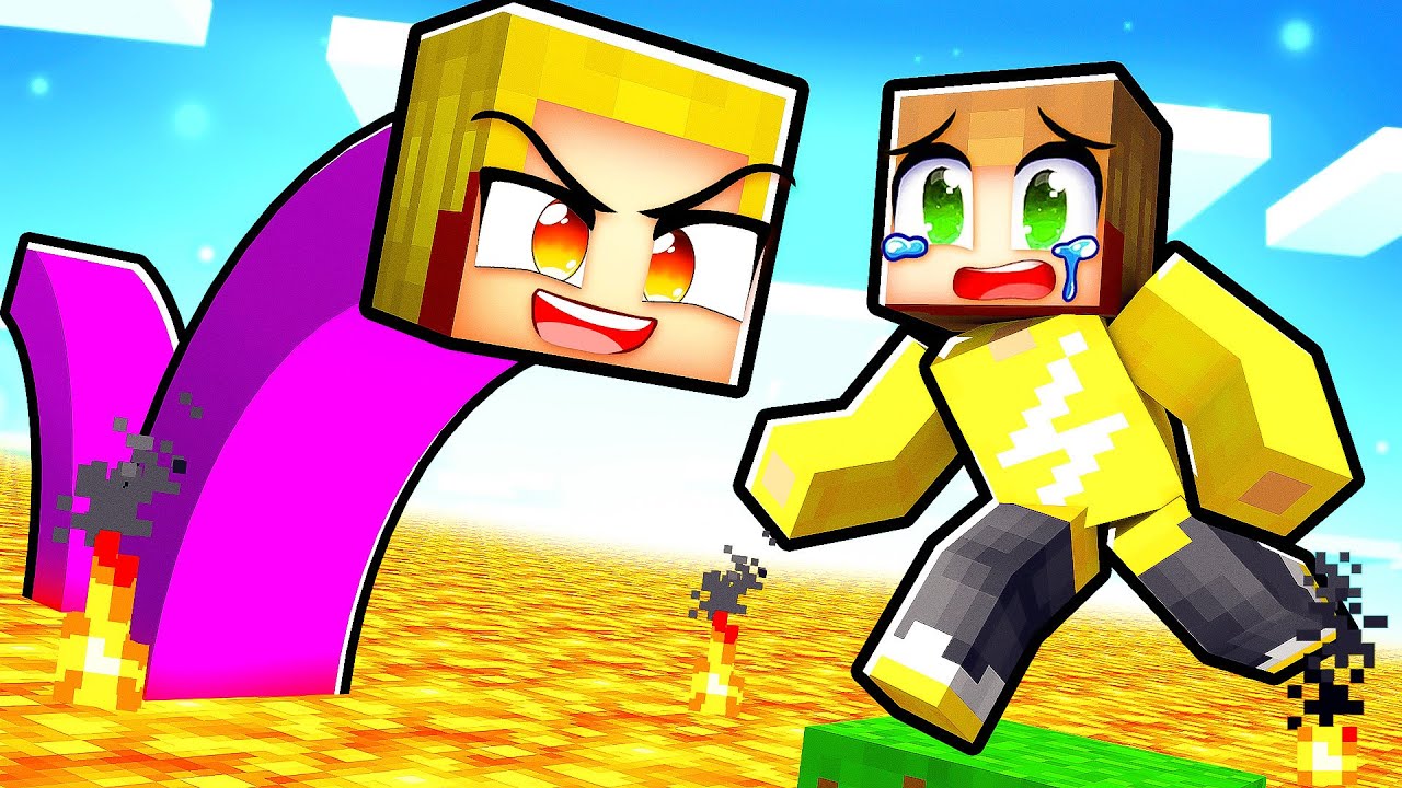 Slangen En Ladders Tegen Giel (Minecraft)