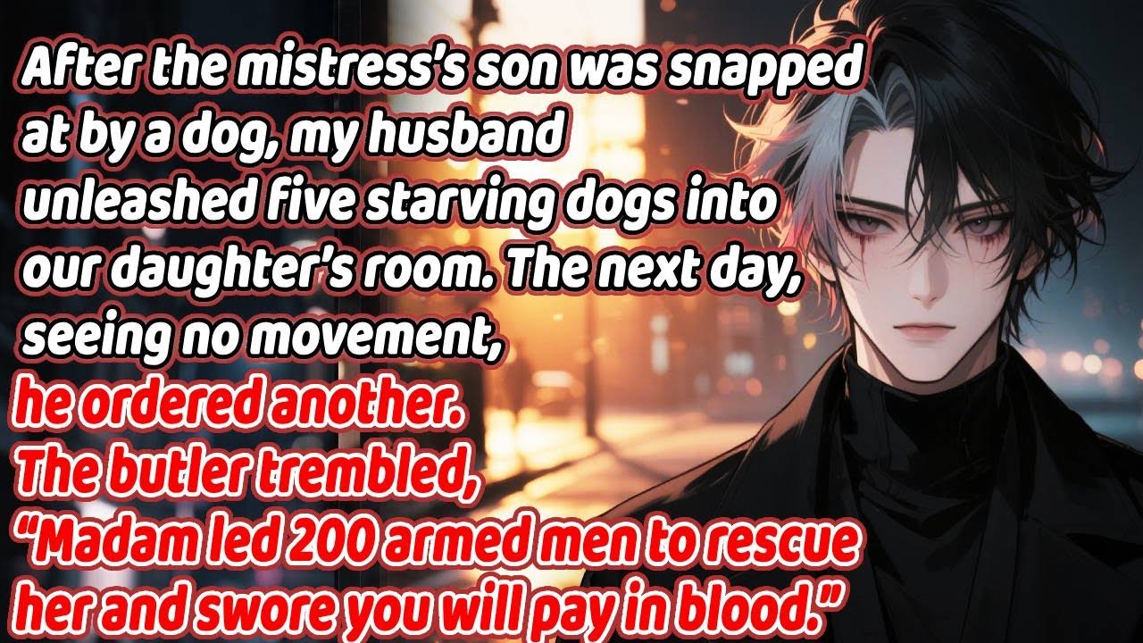 After his mistress son was nipped, he unleashed dogs on my daughter. I was saved, he will pay.