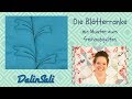 Die Blaetterranke - ein Muster zum Freihandquilten