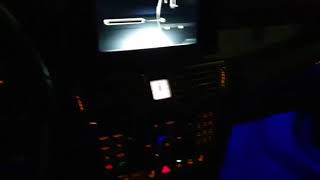 Blue Ambient Lights Mercedes Cls W218