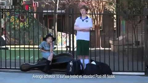 New TV advert for Post-it® Super Sticky Notes - Forgotten Kids