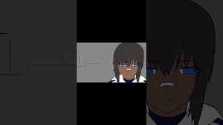 Animation test - walk cycle - flat colors #shorts