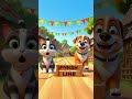 Dog And Cat Race || Stories || Hindi kahaniya | Cartoon story||#shorts #yt #storydoodle #kidsvideo