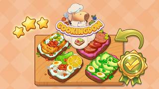 🍳 Cookingdom Level 211 Walkthrough | Smorrebrod Solution 🥪 (iOS & Android)