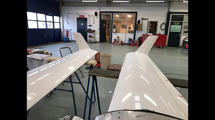 I cut off the tips of an LS-3 - Time-lapse installing LS-3 Winglets