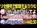リゼ様のお家で最後のVCRGTA配信をする魔界ノりりむ