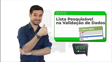 Lista Pesquisável na Validação de Dados