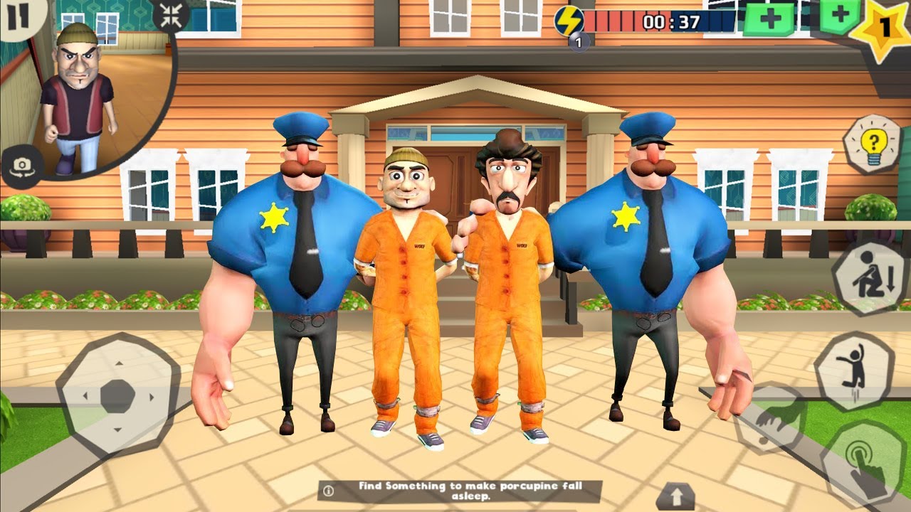 Scary Robber Home Clash _New Update (RASH ATTACK,STICKING AROUND)  New Prank Funny Game Android/IOS