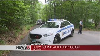 Body found after report of explosion in Hamden