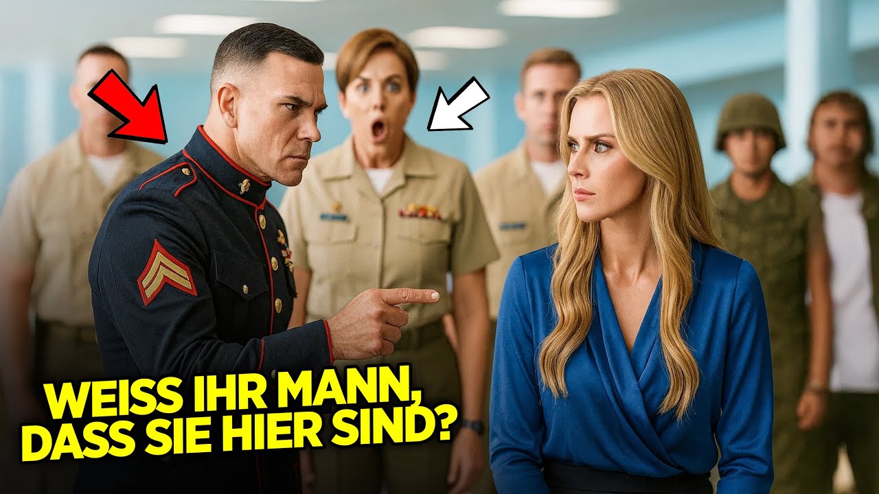 Der USMC-Captain fragte die Frau scherzhaft nach ihrem Rang – bis „Brigadegeneralin“ den Raum