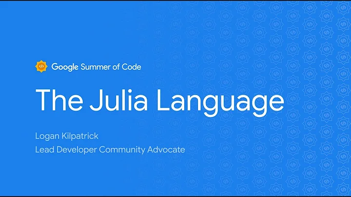 GSoC: The Julia Language