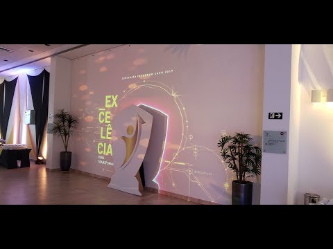 Lounge Recepção Evento com Mapping Projeção Mapeada