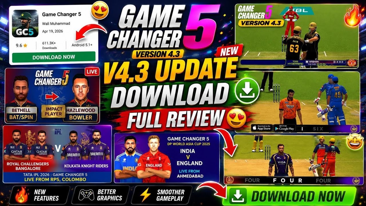 Game Changer 5 V4.3 Mega Update Released Full Review - YouTube