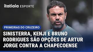 VEJA AS OPÇÕES DE ARTUR JORGE PARA ESCALAR O CRUZEIRO CONTRA A CHAPECOENSE PELA SÉRIE A