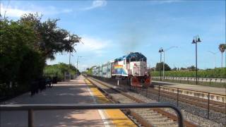 Hollywood Railfanning 21-7-11 (Only Tri-Rail & Hornshows) Part 1 of 4