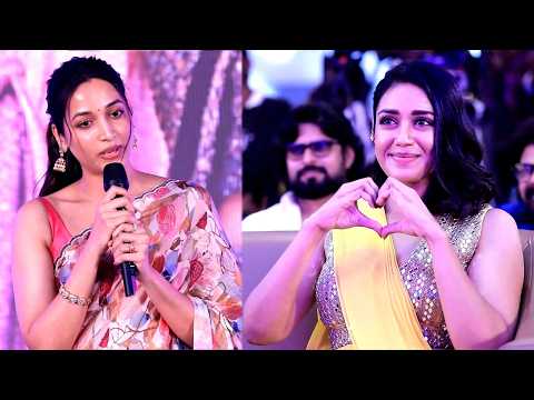 Srinidhi Shetty Speech 🔥 | Narayanamma Song Launch Event | Aadarsha Kutumbam