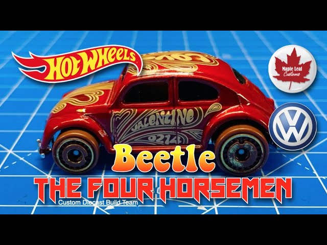 Hot Wheels VW Beetle (160) Four Horsemen invitational - YouTube