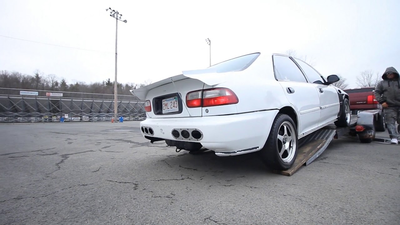 Turbo Eg Four Door And Turbo Ek Hatch Youtube