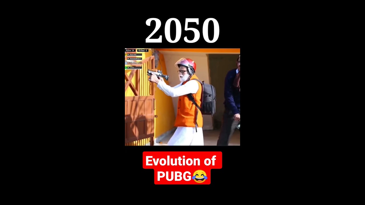 Evolution of PUBG 1991 2050 New Video  shorts  evolution  technogamerz