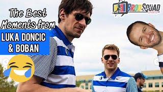 Luka Doncic \& Boban Marjanovic Funny Moments