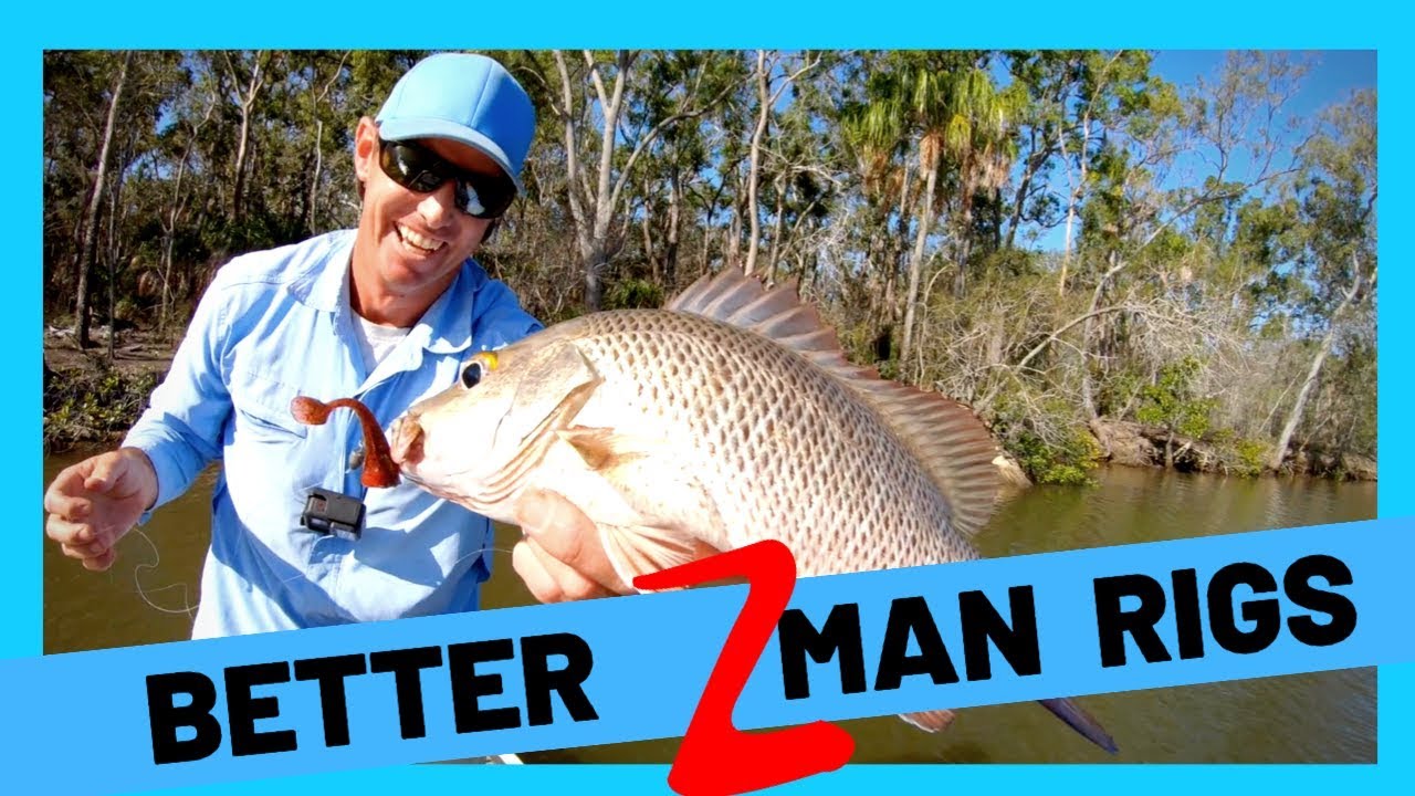 The Best ZMan DieZel Minnowz Rig Snakelockz for Mangrove Jack YouTube