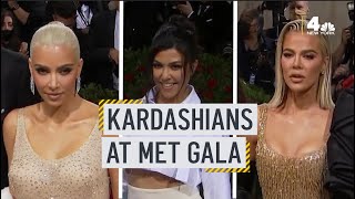 Met Gala 2022: Keeping Up With Kardashian Fashion | NBC New York