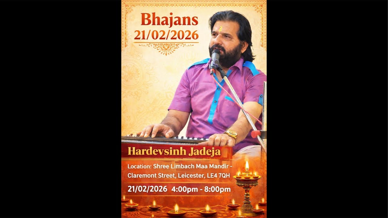 HARDEVSINH JADEJA - LIVE IN LEICESTER - 21/02/26 - UK