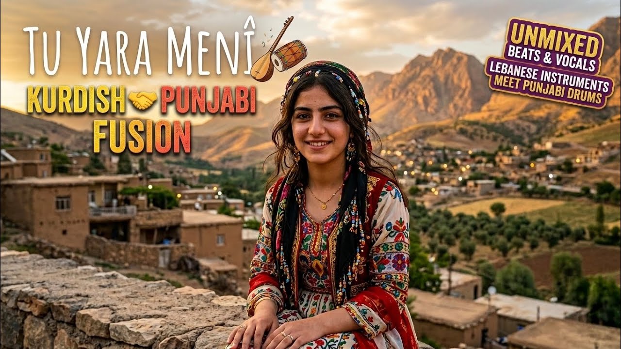 TU YARA MENÎ - KURDISH x PUNJABI Music